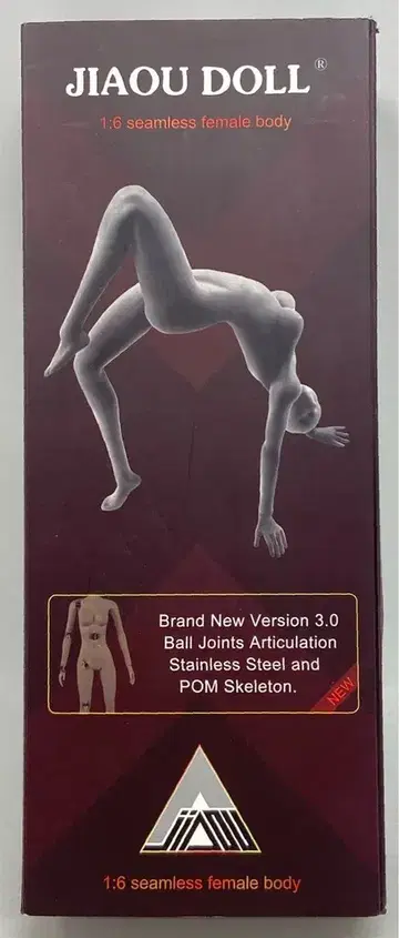 JIAOU DOLL 1/6 SEAMLESS FEMALE BODY BRAND NEW VERSION 3.0 메이크업 Ver.