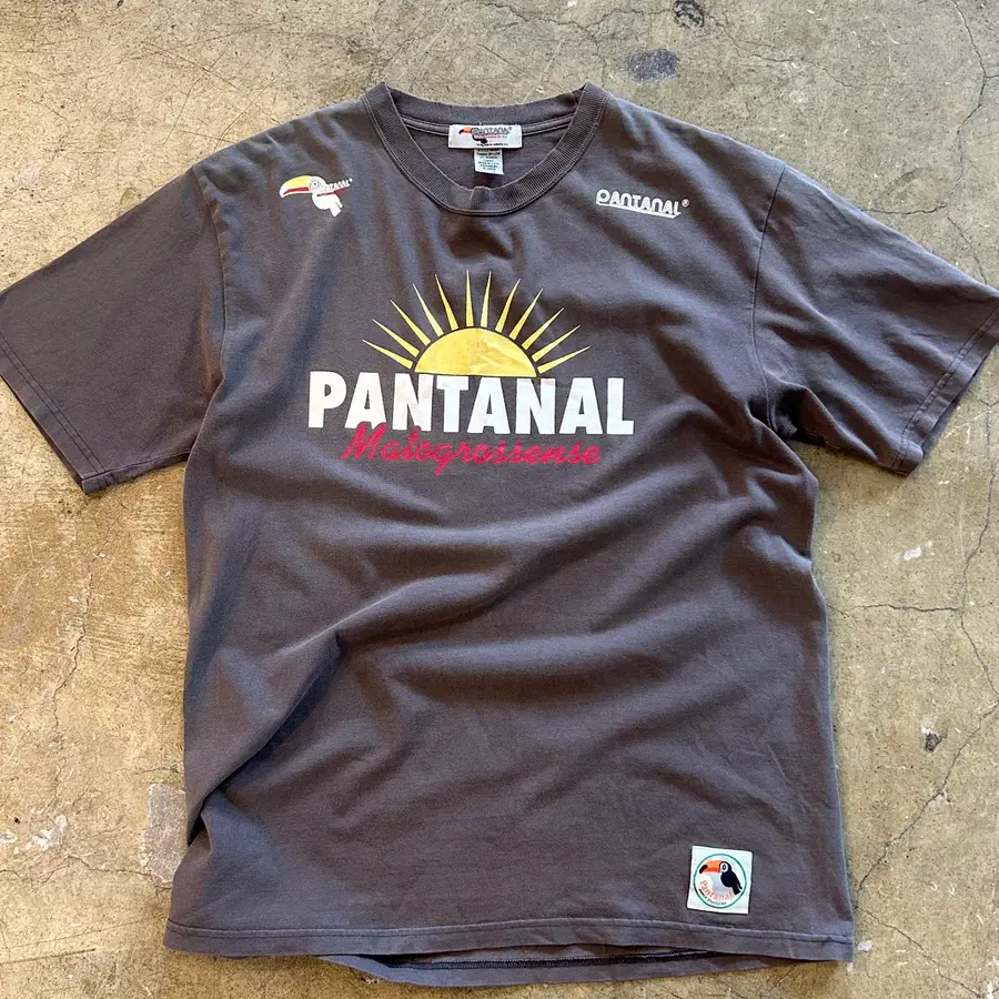 American Vintage 90s Made in U.S.A 썬페이딩 티셔츠
