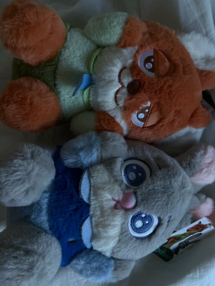 주토피아 닉 주디 인형
