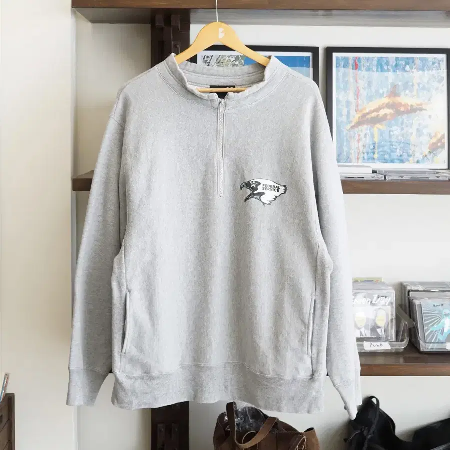 90년대 네이버후드 하프 집업 XL 사이즈