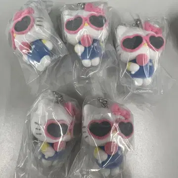헬로키티 플로키 마스코트 스윙 산리오 5개 세트