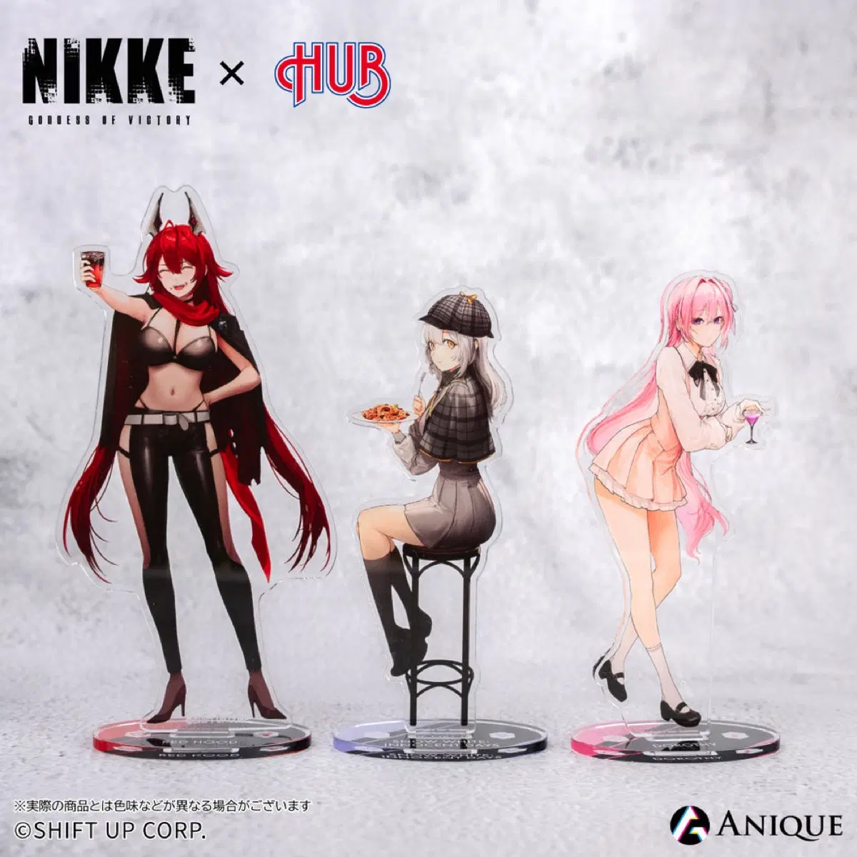 승리의여신 니케 hub 스노우 화이트 아크릴 스탠드
