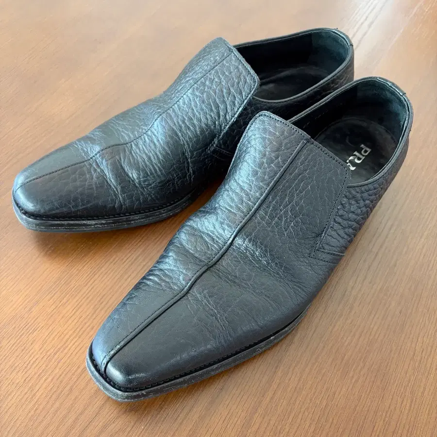 PRADA 00s 아카이브 스퀘어토 로퍼 265