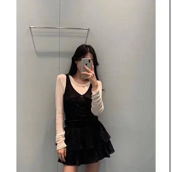 (새상품) 웨어웨더 웨웨 도나 스커트 기본기장