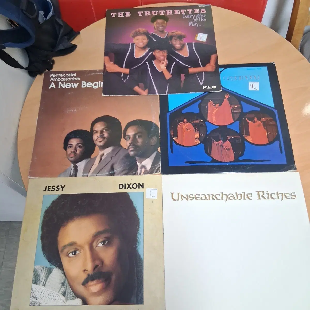 5장 일괄 유명 가스펠 송 LP 일괄 판매합니다