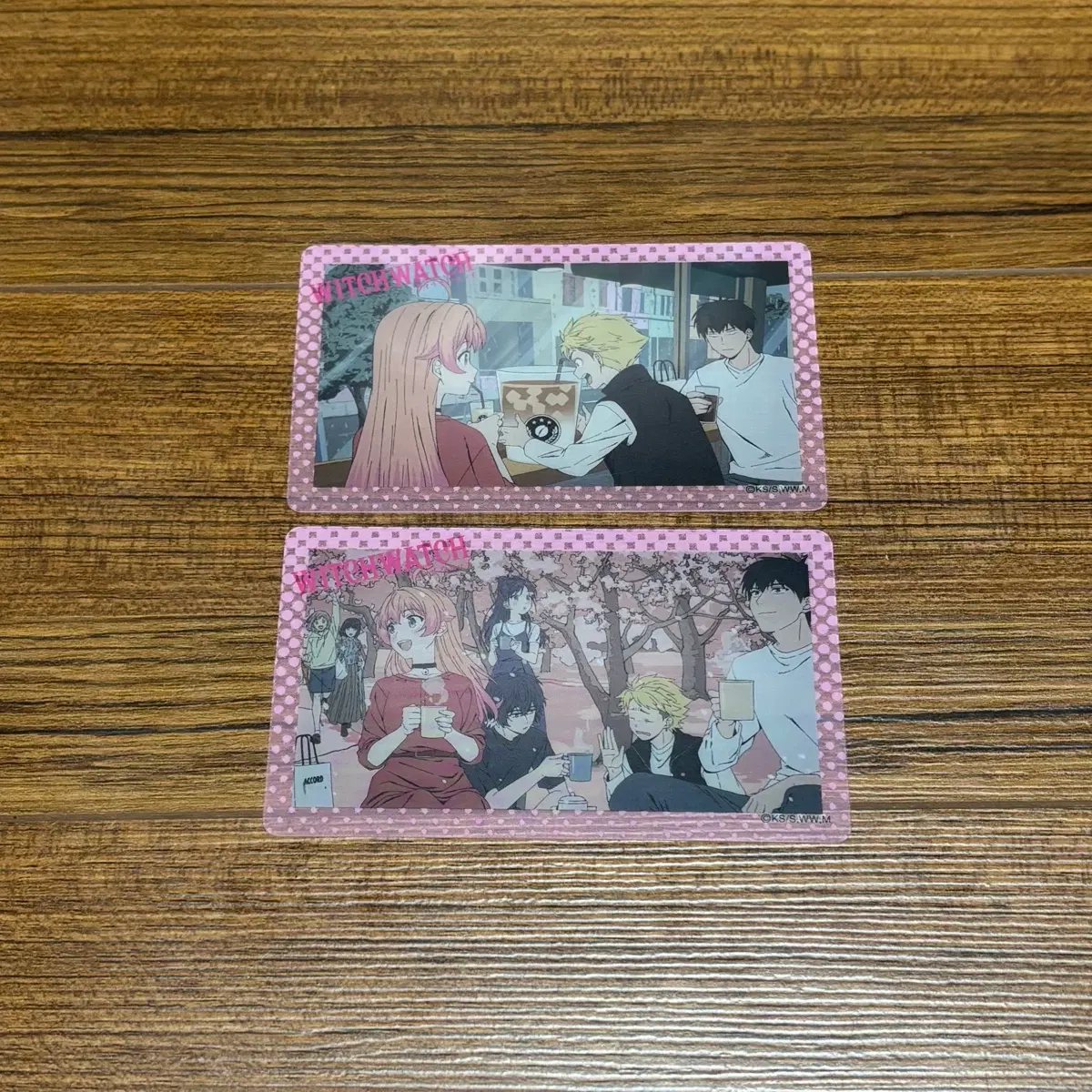 위치워치 니코 모리히토 칸시 케이고 네무 클리어 카드 굿즈 일괄