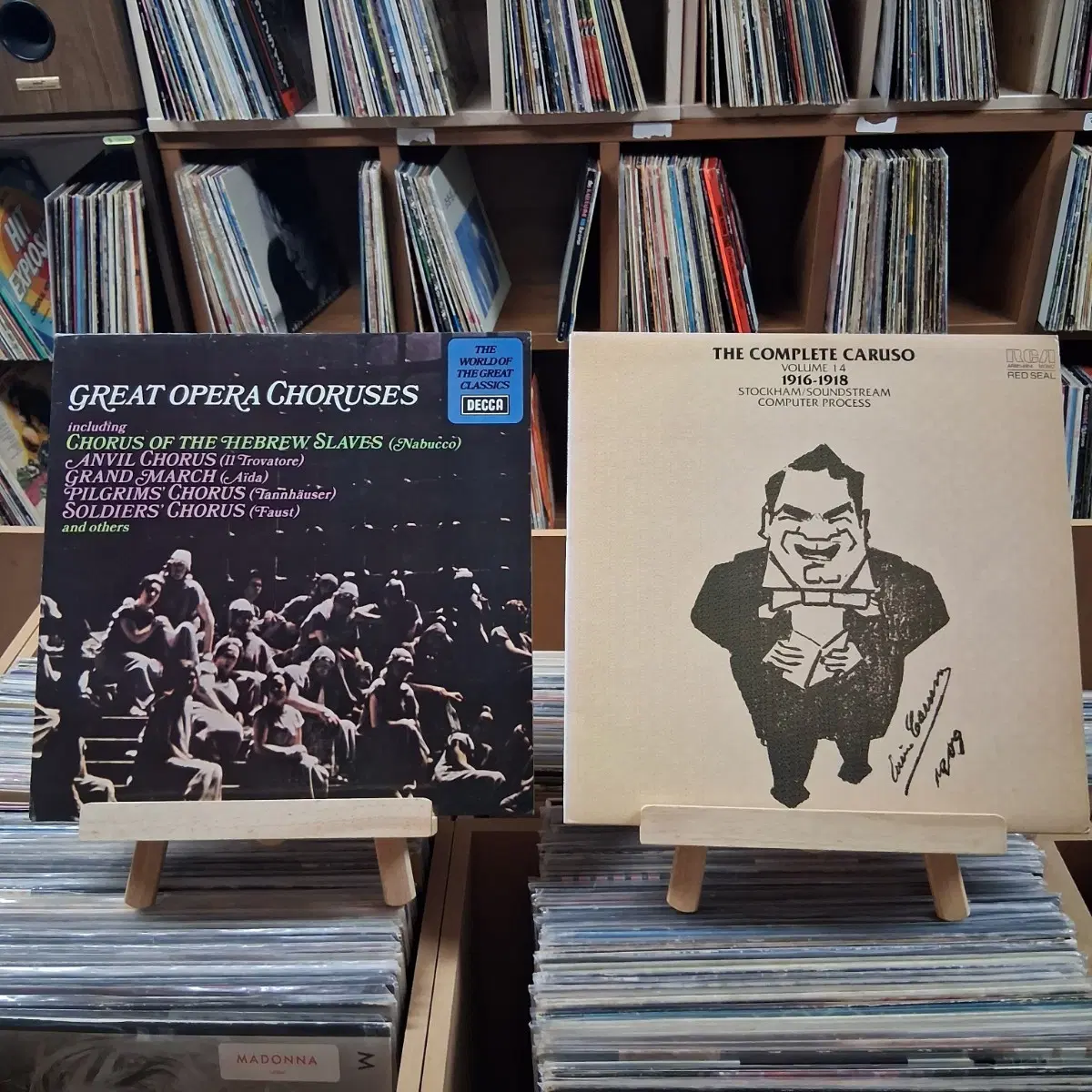 2장 일괄 오페라 코러스 와 최고의 테너 LP