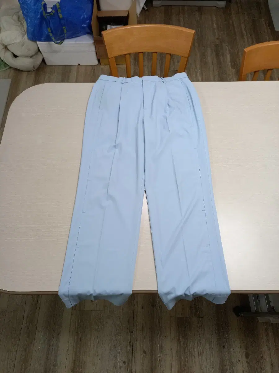33-34 CUSTOM TAILOR 여름용 스판 골프바지 하늘색 33-472
