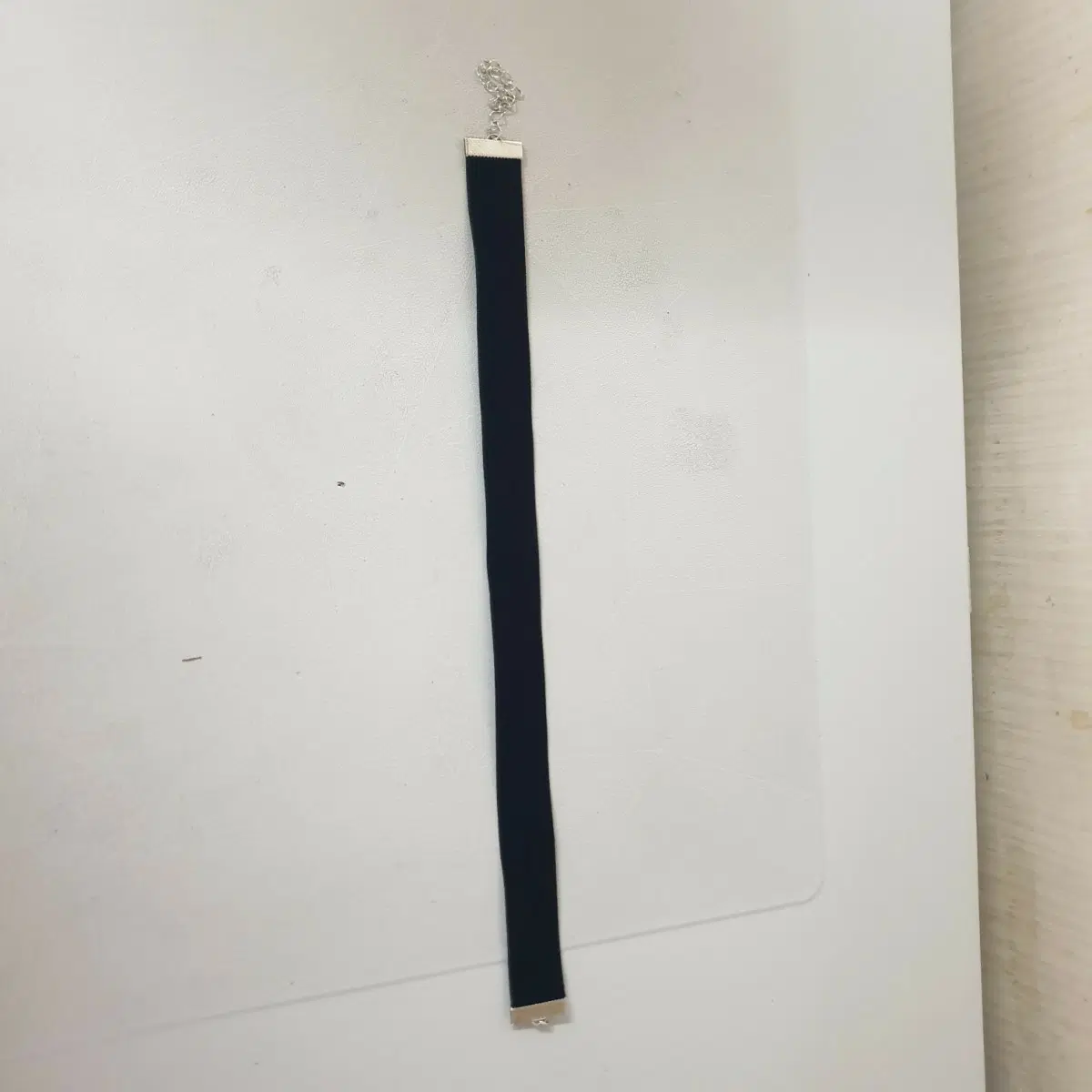 새것 벨벳 블랙초커 블랙목걸이 초커 넓은초커