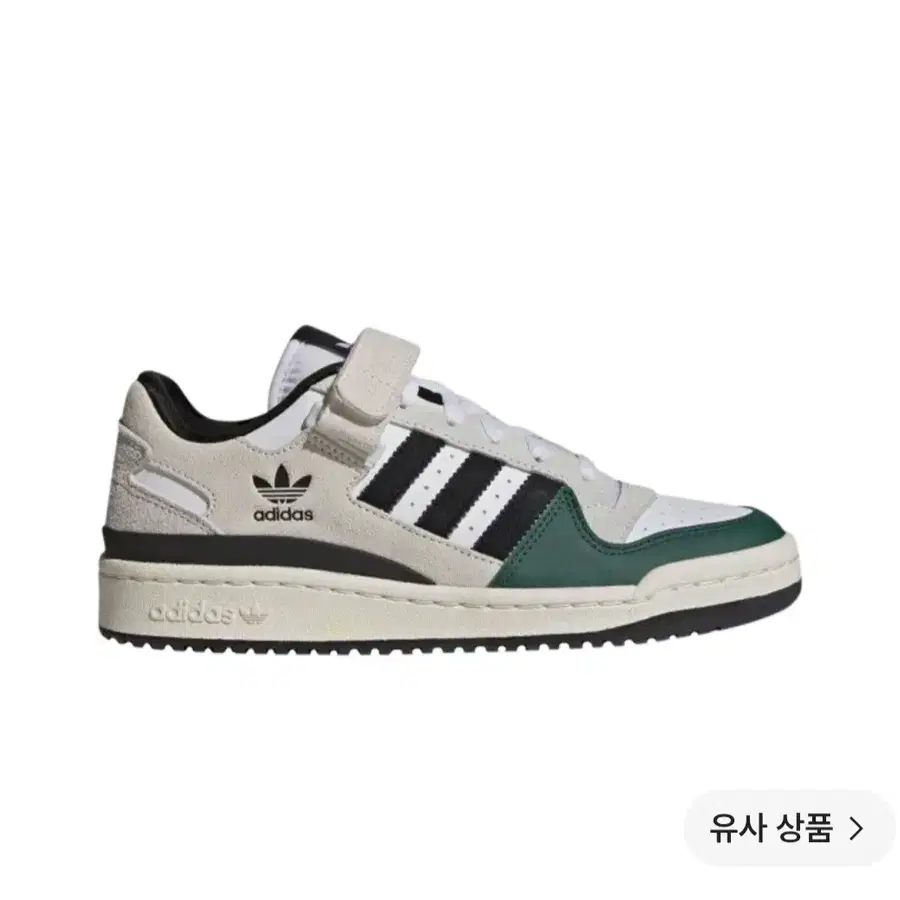 W) 아디다스 포럼 로우 클라우드 화이트 코어 블랙