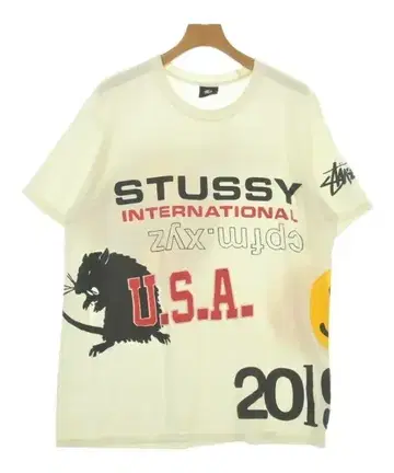 STUSSY 티셔츠 컷앤소 남성용