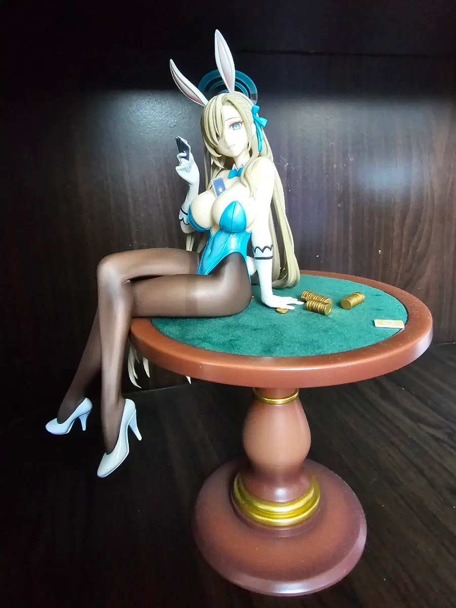 블루아카이브 바니걸 아스나 피규어
