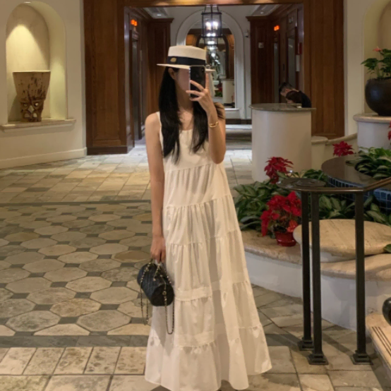 샵 로브 ROVE Flat maxi dress