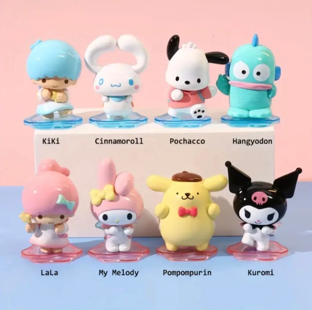 산리오 프렌즈 백팩 시리즈 피규어