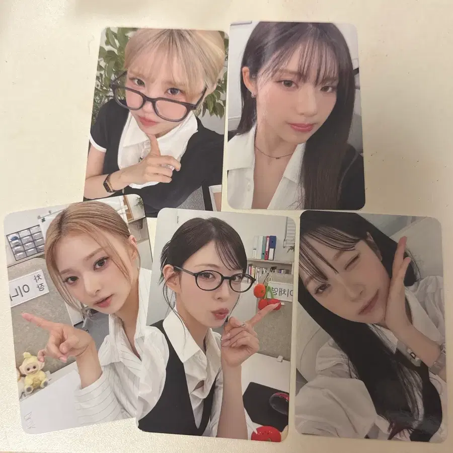 프로미스나인 퍼스트뮤직 대면 특전 포카