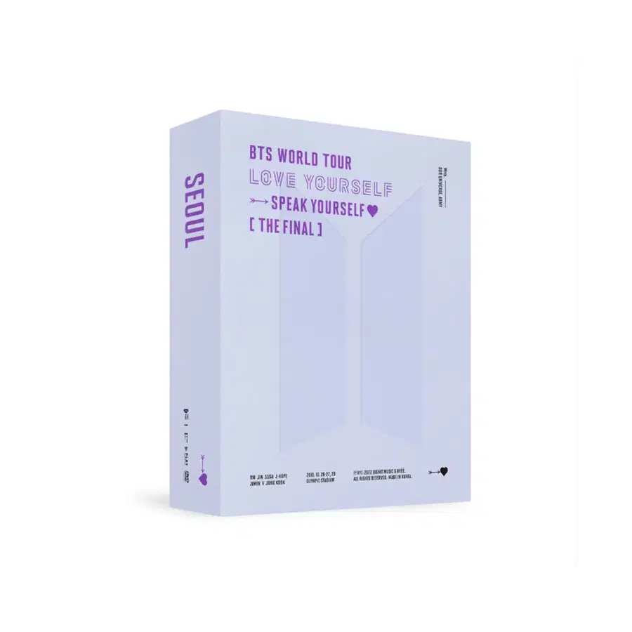 KLIVE0048_BTS 방탄소년단 WORLD TOUR LOVE YOURSELF : SPEAK YOURSELF THE FINAL DVD