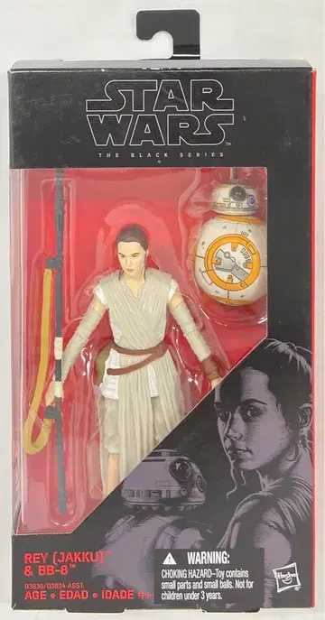 HASBRO 더 블랙/6인치 레이 (자쿠)&BB-8 #02