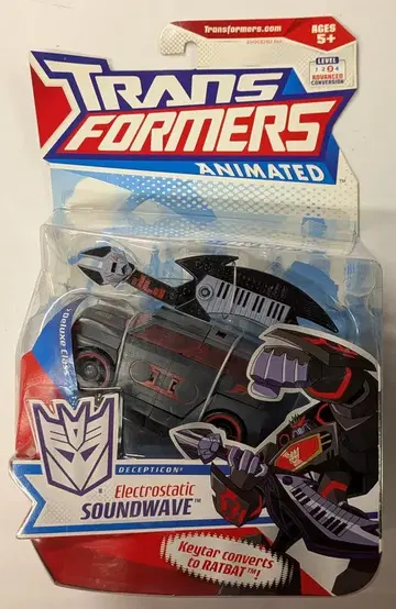 HASBRO TF/ANIMATED ELECTROSTATIC SOUNDWAVE