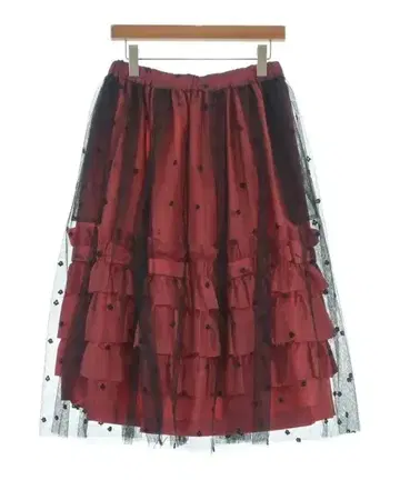COMME des GARCONS GIRL 롱 맥시 길이 스커트 여성용