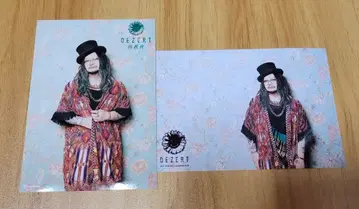 DEZERT Sacchan 재교육 아티스트 사진 2장 세트