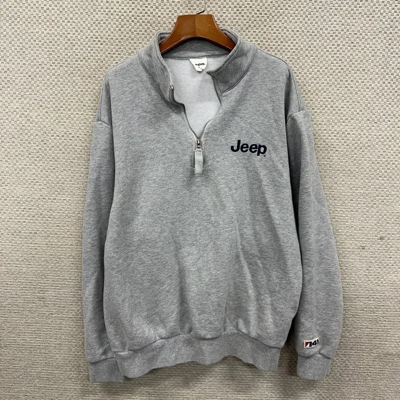 지프 JEEP 반집업 스웻셔츠 맨투맨 L H00003