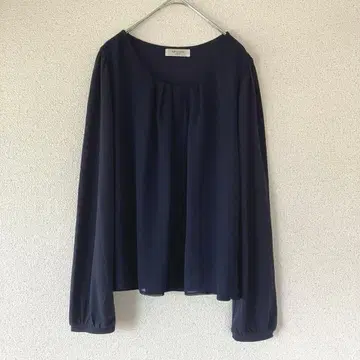 오프온클래스 OFUON class 쉬폰 절개 블라우스 티셔츠