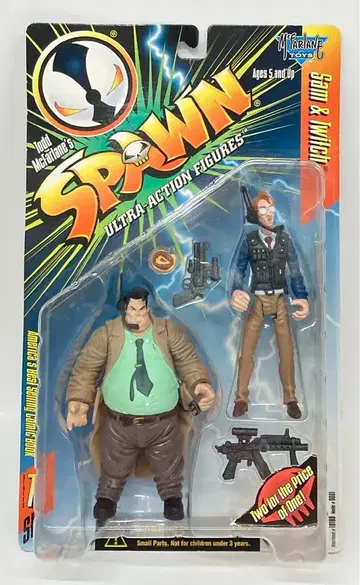 McFARLANE TOYS 시리즈 7 / 울트라 액션 피규어 샘 & 트위치 6인치
