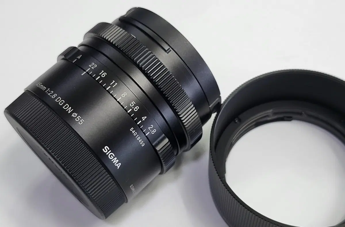 세기정품 시그마 C 45mm F2.8 DG 소니e마운트/신품급