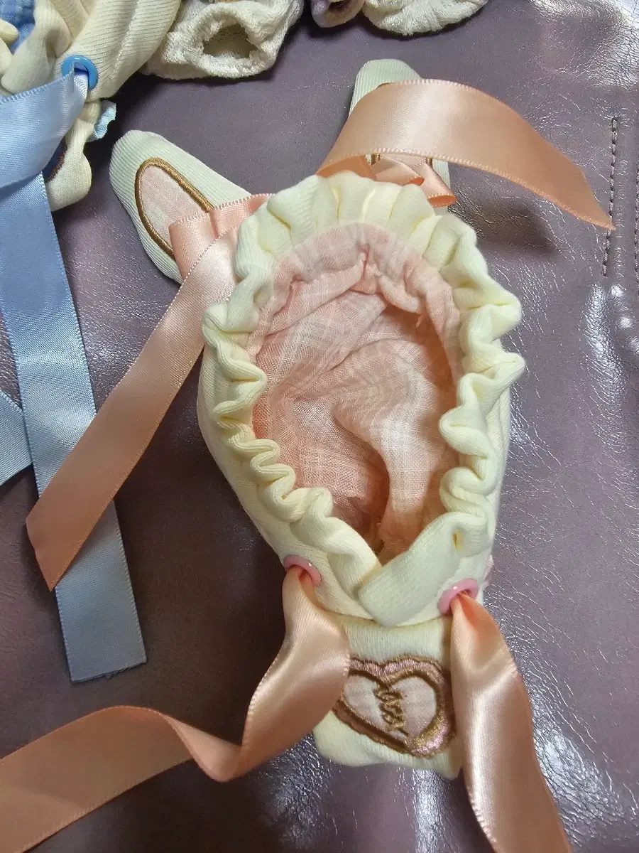 10cm 인형옷 슬립 인 헤븐 분홍/파랑
