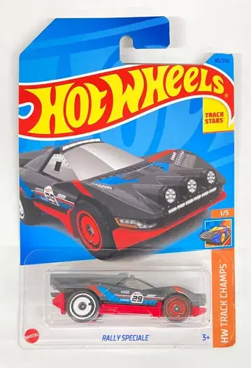 MATTEL HW TRACK CHAMPS 1/5 HOTWHEELS RALLY SPECIALE 40/250