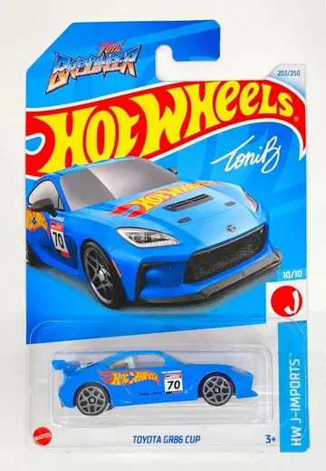 MATTEL HOTWHEELS HW J-IMPORTS 10/10 HXR12 도요타 GR86 CUP/블루 203/250