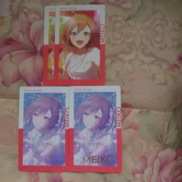 프로세카 에피카 Vol.27B 금박 노멀 MEIKO 4장 세트