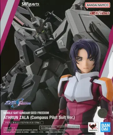 BANDAI SPIRITS S.H.Figuarts 기동전사 건담 SEED FREEDOM 아스란 자라 (컴퍼스 파일럿 수트 Ver.)