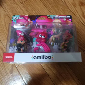 amiibo 스프라툰 트리플 세트 문어 보이/문어/문어 걸