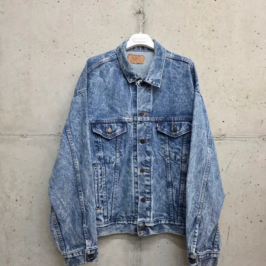 1.[xl]리바이스 80s made in usa 청자켓 데님 자켓