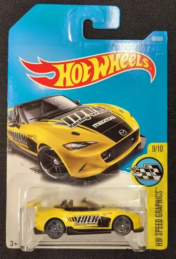 MATTEL HW SPEED GRAPHICS HOTWHEELS '15 MAZDA MX-5 MIATA DTX65