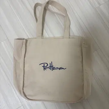 Ron Herman 토트백 캔버스 로고 론 헤르만 대용량