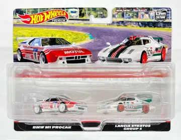MATTEL 핫휠 프리미엄 2팩/HOTWHEELS BMW M1 프로카/란치아 스트라토스 그룹 5