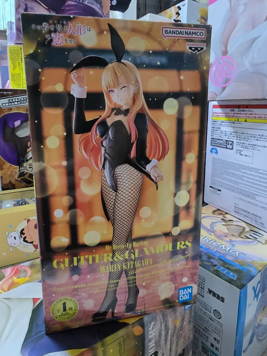 그비스크돌은사랑을한다 키타가와 마린 바니 글리터 글래머스 할로윈 복장 피규어