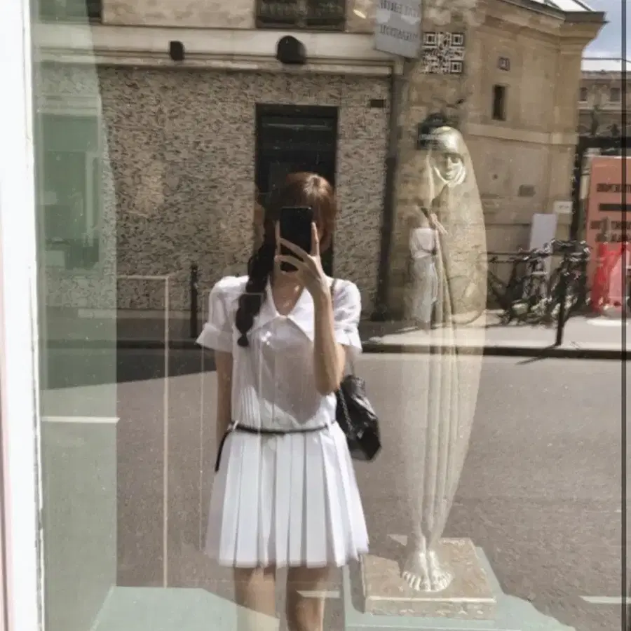 라벨르블랑 클라라 플리츠 원피스