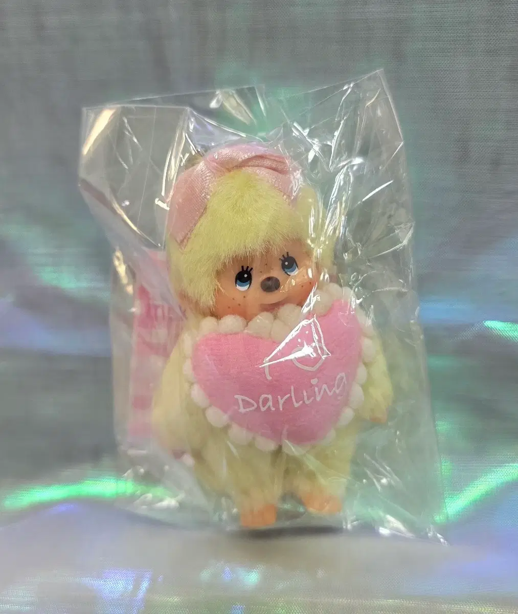 마카롱 미니 몬치치 키링 옐로우