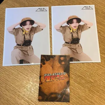 밀키즈 감사제 폭렬 홈파티 키라리 방문자 특전 스티커 브로마이드 요시다 진토