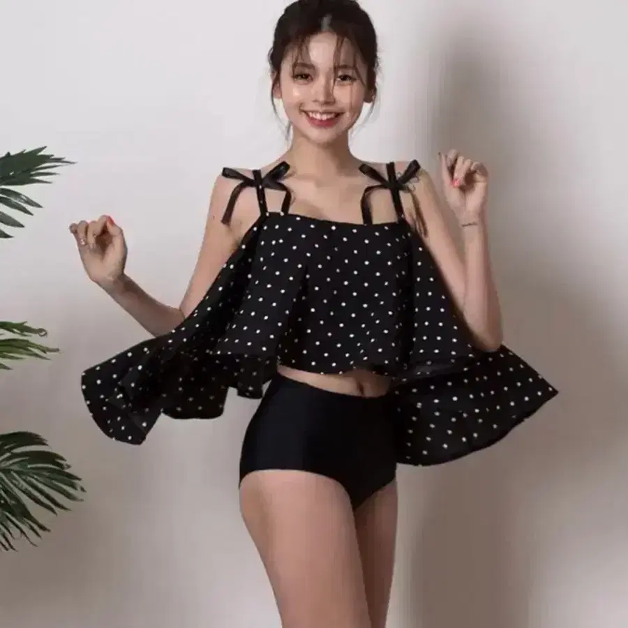 비나제이 도트 블라우스 스윔웨어 글로니 낫유어로즈 누아누