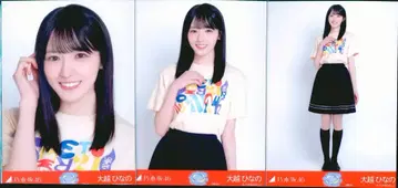 노기자카46 회장 한정판 브로마이드 오오코시 히나노 한여름 전국 투어 2026 T셔츠 오사카 ver. 컴프
