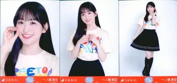 노기자카46 회장 한정판 브로마이드 이치노세 미쿠 한여름 전국 투어 2026 티셔츠 오사카 ver. 컴프