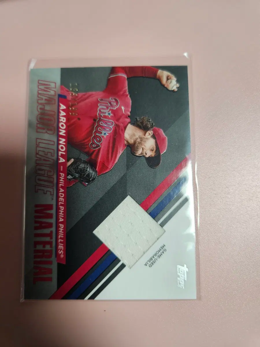 필라델피아) 애런 놀라 199장 한정 2023 Topps 저지 카드