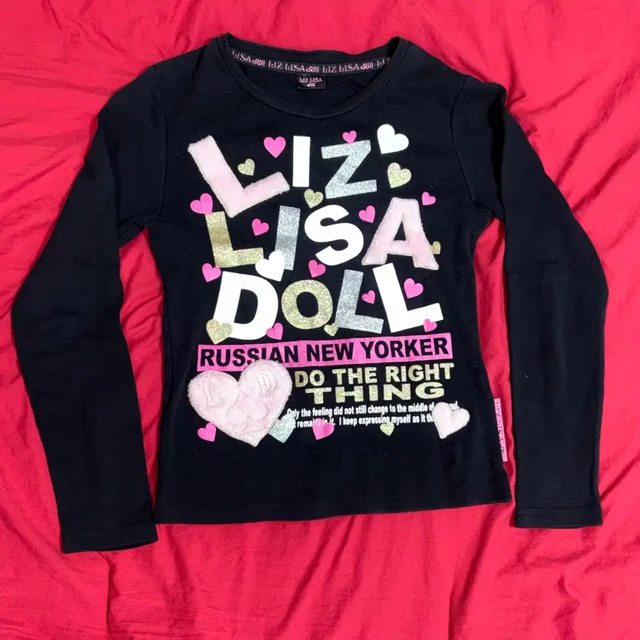 LIZ LISA doll y2k 롱슬리브 빈티지 티셔츠