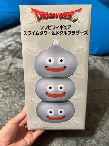 드래곤 퀘스트 소프트 비닐 피규어 슬라임 타워 & 메탈 브라더스