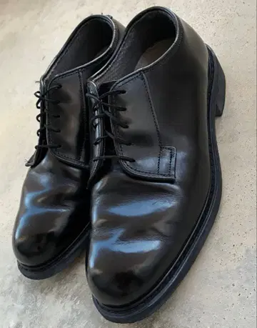 CAPPS USA제 서비스 신발 8EEE Vibram 실물 미군 가죽 신발
