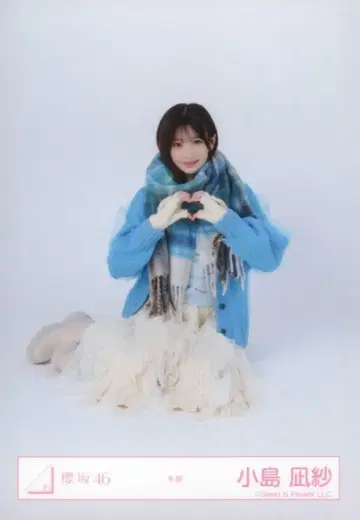 사쿠라자카46 Unhappy birthday 구문 코지마 나기사 겨울 의류 앉은 모습